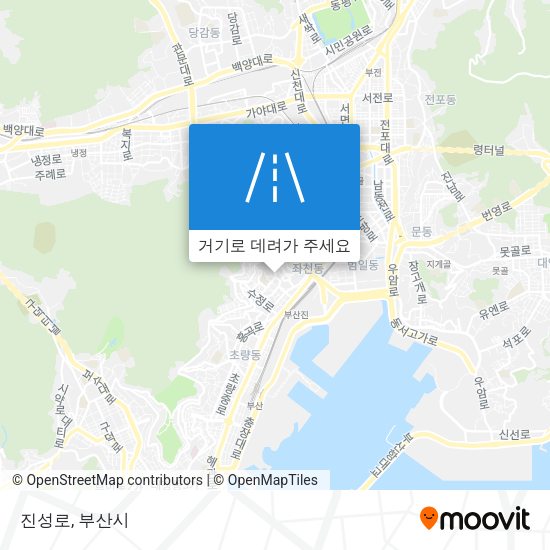 진성로 지도