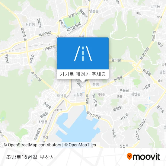 조방로16번길 지도