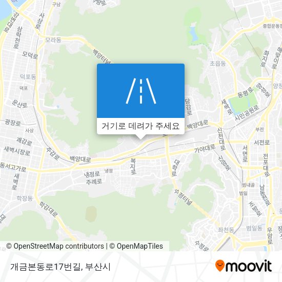개금본동로17번길 지도