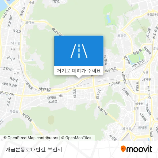 개금본동로17번길 지도