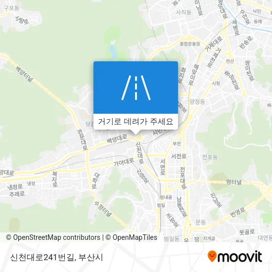신천대로241번길 지도