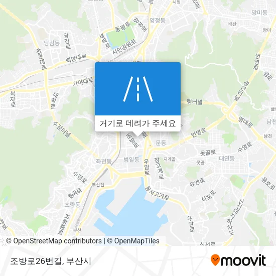 조방로26번길 지도