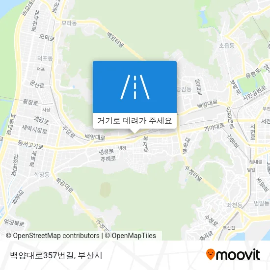 백양대로357번길 지도