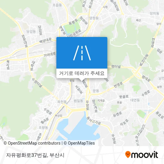 자유평화로37번길 지도