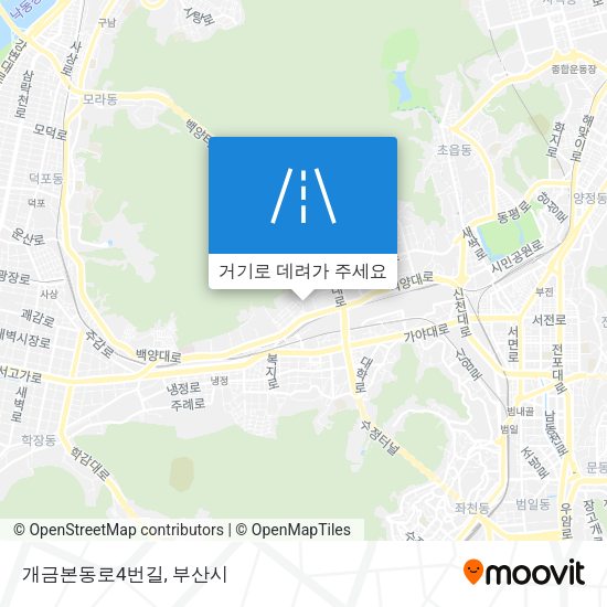 개금본동로4번길 지도