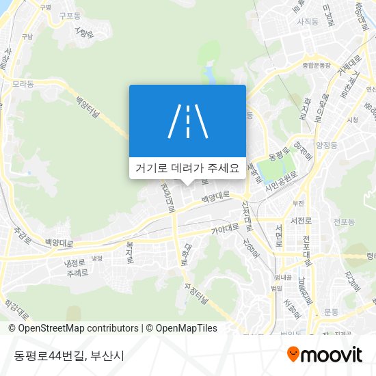동평로44번길 지도
