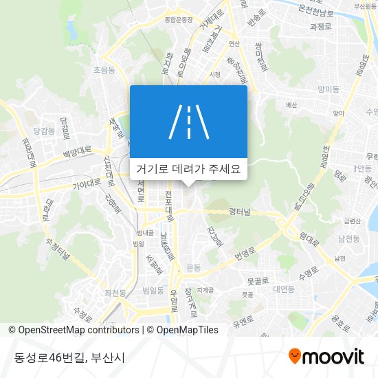 동성로46번길 지도