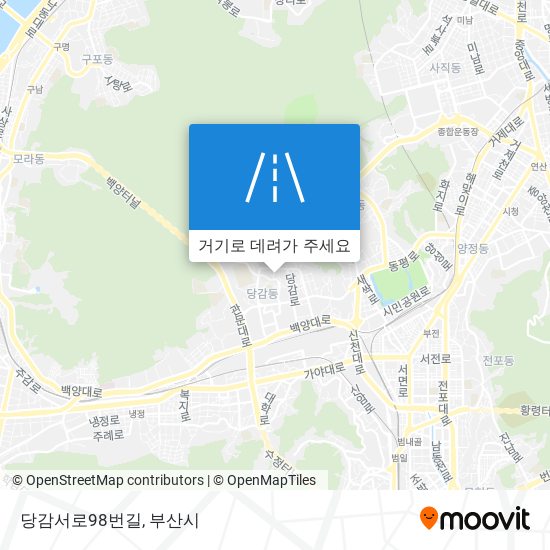 당감서로98번길 지도