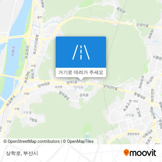 상학로 지도