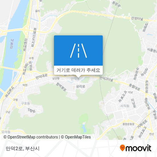 만덕2로 지도