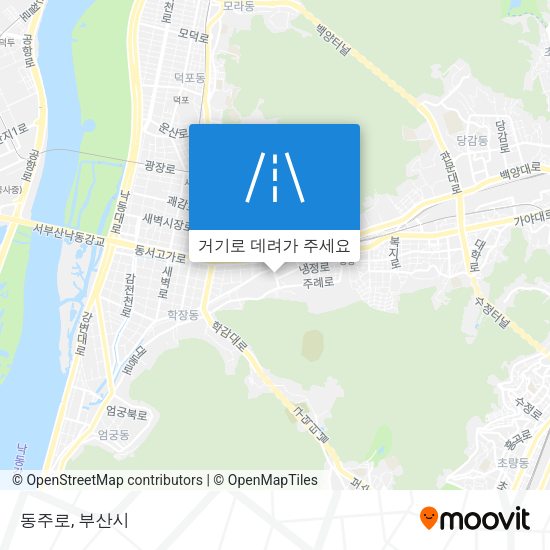 동주로 지도