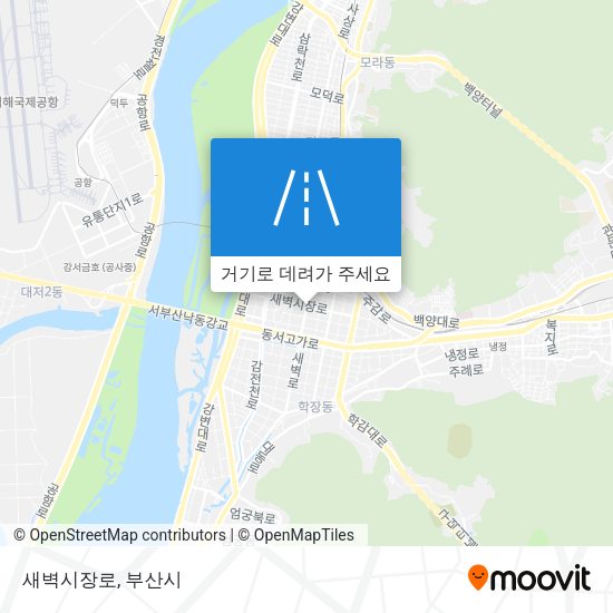새벽시장로 지도