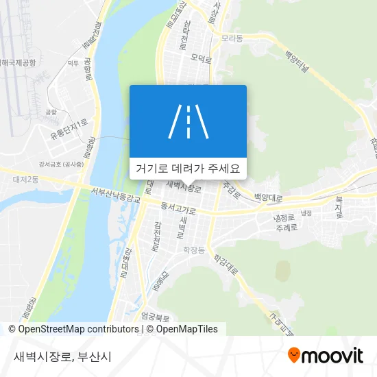 새벽시장로 지도