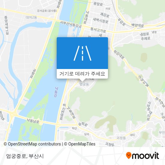 엄궁중로 지도
