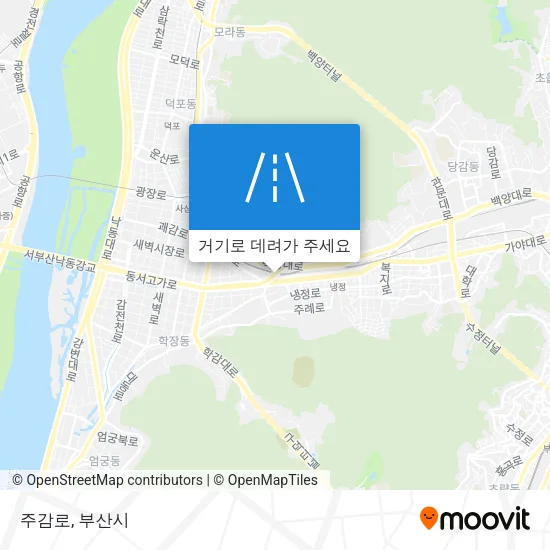 주감로 지도