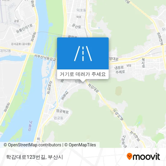 학감대로123번길 지도