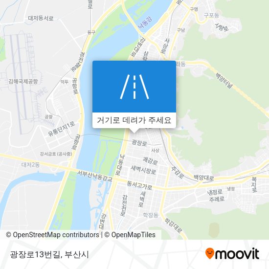 광장로13번길 지도