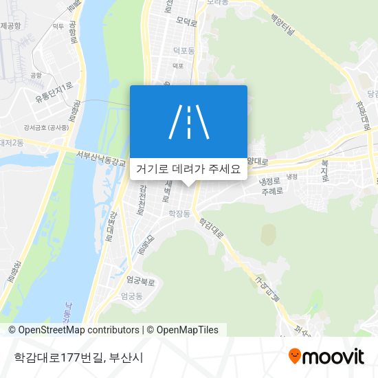 학감대로177번길 지도