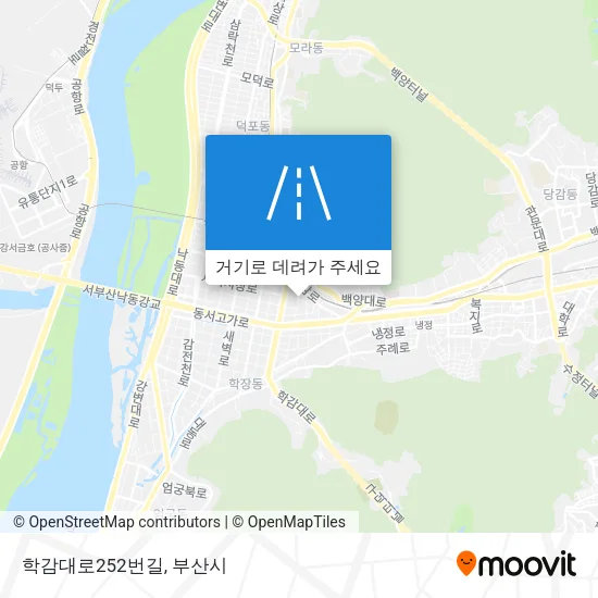 학감대로252번길 지도
