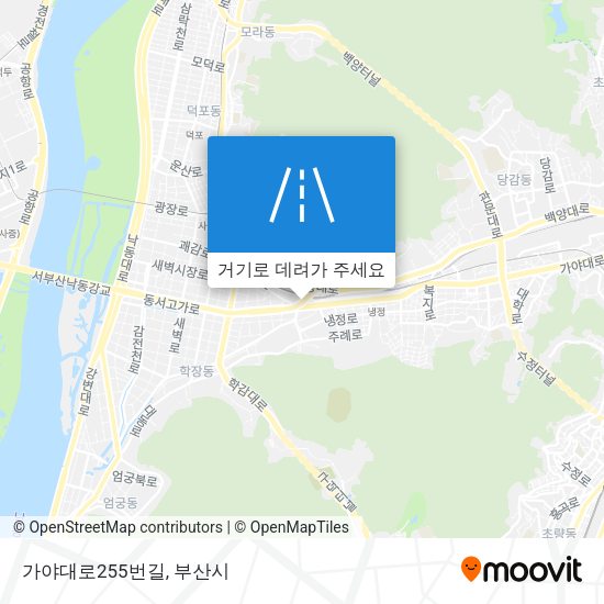 가야대로255번길 지도