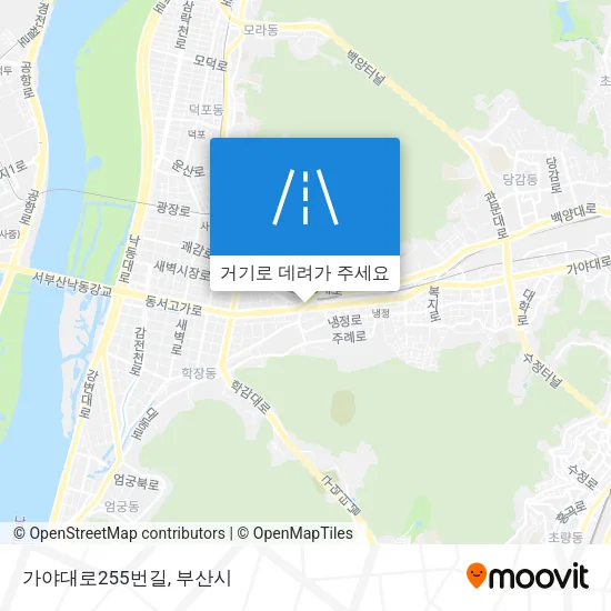 가야대로255번길 지도