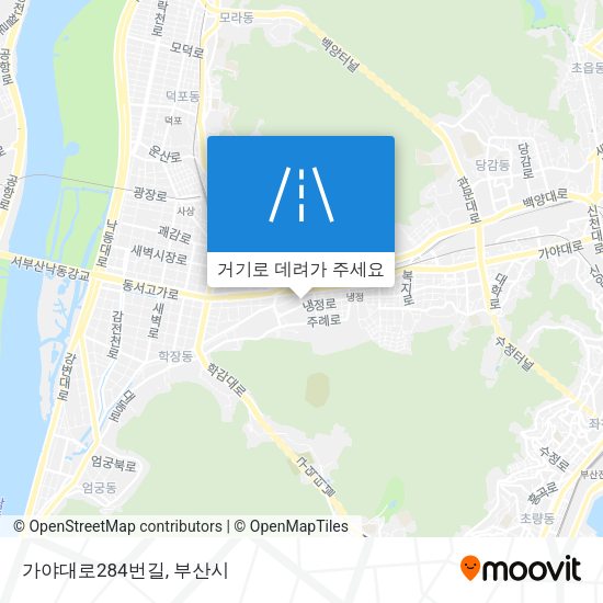 가야대로284번길 지도