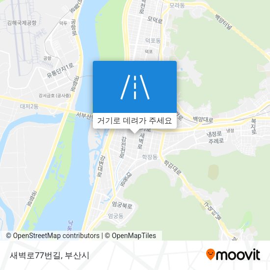 새벽로77번길 지도