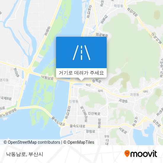낙동남로 지도