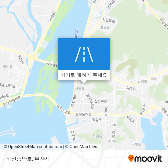 하신중앙로 지도