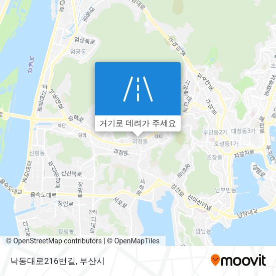 낙동대로216번길 지도