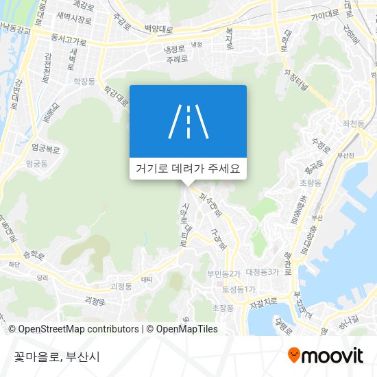 꽃마을로 지도