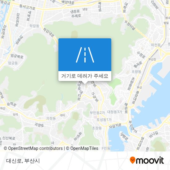 대신로 지도