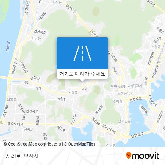 사리로 지도