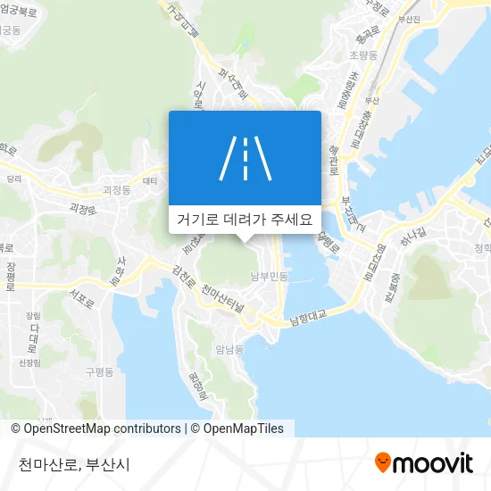 천마산로 지도