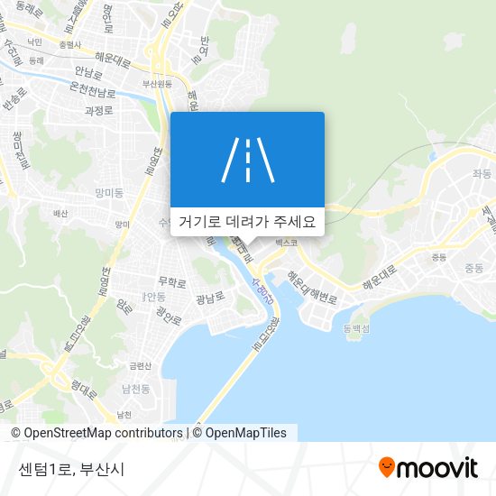 센텀1로 지도