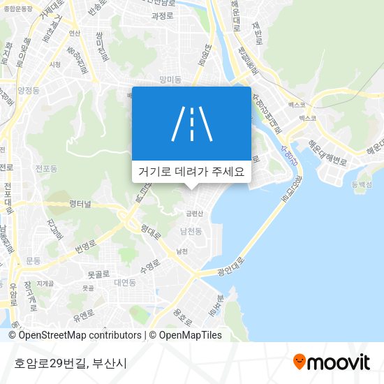 호암로29번길 지도