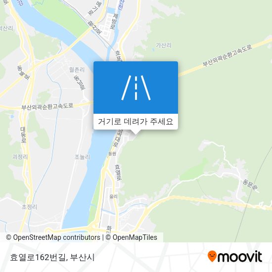효열로162번길 지도