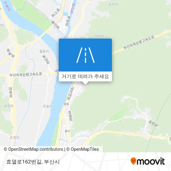효열로162번길 지도