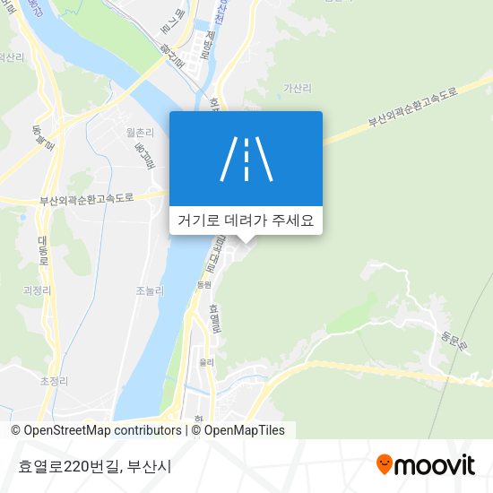 효열로220번길 지도