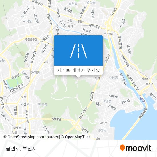 금련로 지도