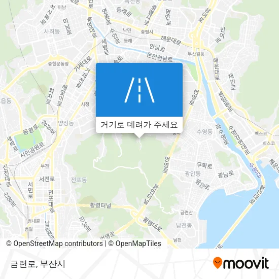금련로 지도
