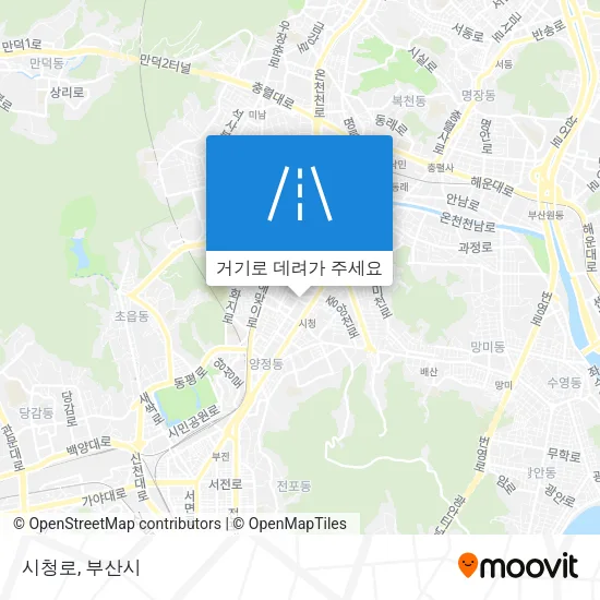 시청로 지도