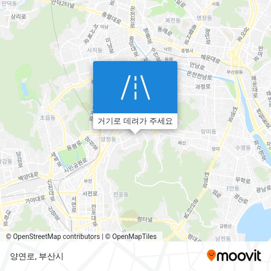 양연로 지도