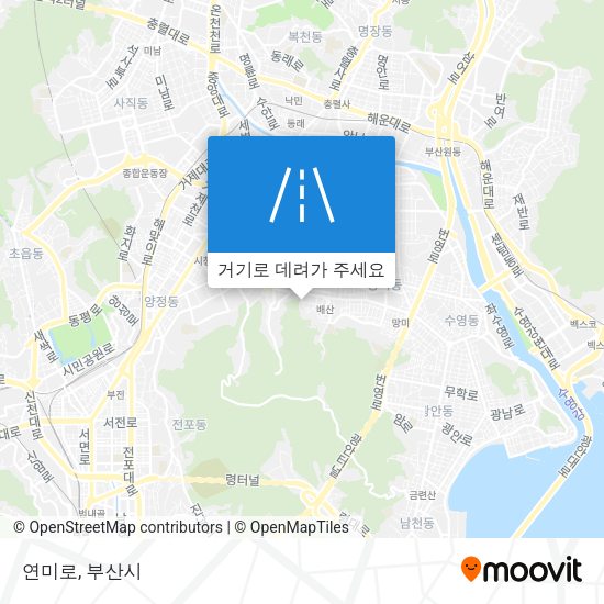 연미로 지도