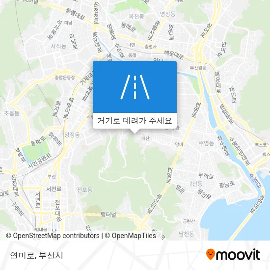 연미로 지도