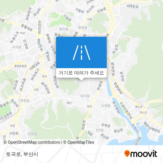 토곡로 지도