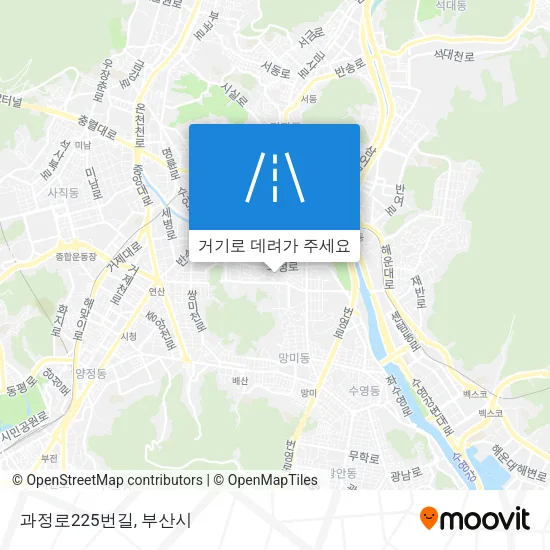 과정로225번길 지도