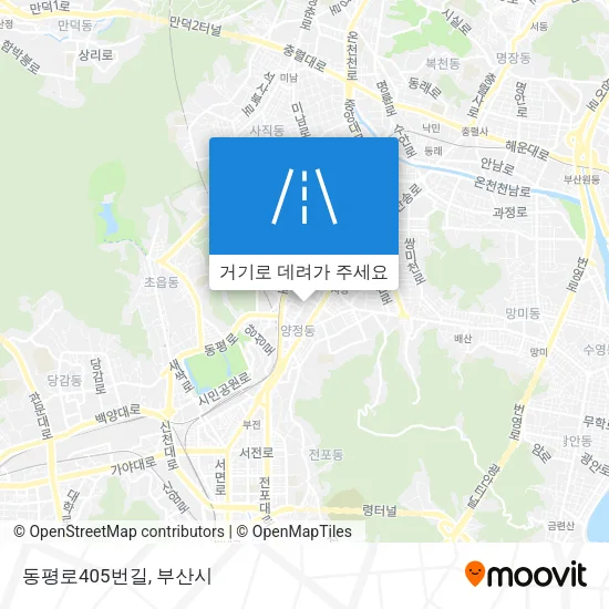 동평로405번길 지도