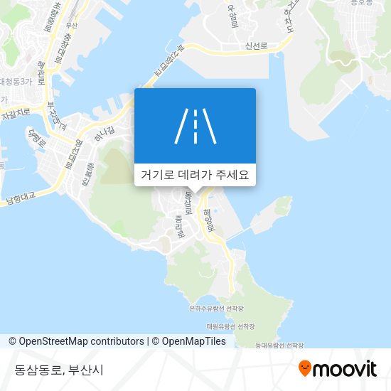 동삼동로 지도