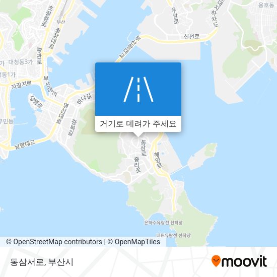 동삼서로 지도